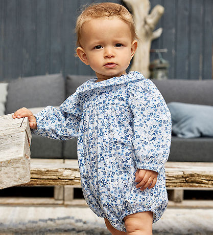 Minymo Bodysuit l/s - Windsurfer w. Flowers