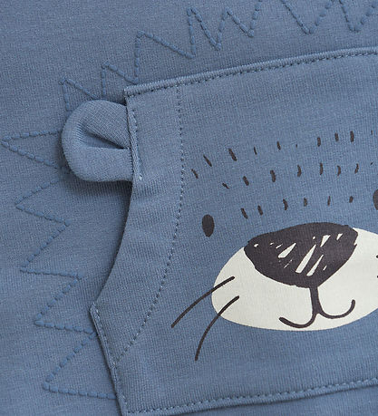 Sweat-shirt Minymo - Silex Stone av. Imprimé