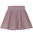 Minymo Skirt - Elderberry w. Embroidery Minymo Skirt - Elderberry w. Embroidery