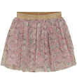 Minymo Tulle Skirt - Burnished Lilac w. Flowers Minymo Tulle Skirt - Burnished Lilac w. Flowers