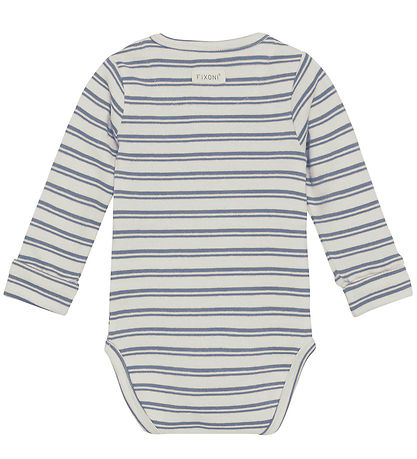 Fixoni Wrap Bodysuit l/s - Flint Stone