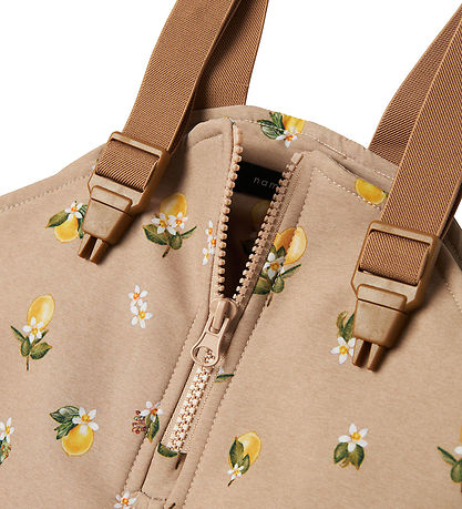 Name It Softshell buxur M. Flís/Beisli - NmfAlfa08 - Light Taup