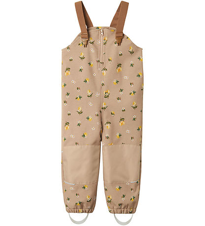 Name It Softshell buxur M. Flís/Beisli - NmfAlfa08 - Light Taup