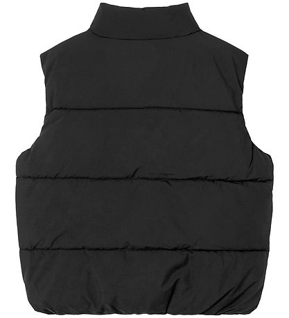 Name It Fóðrað vesti - NkmMaket - Svart