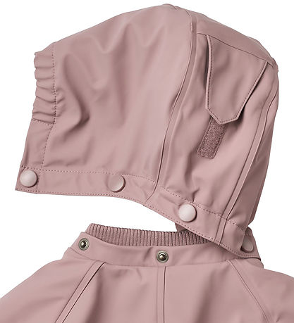 Wheat Rainsuit w. Termo - PU - Aiko - Dusty Lavender