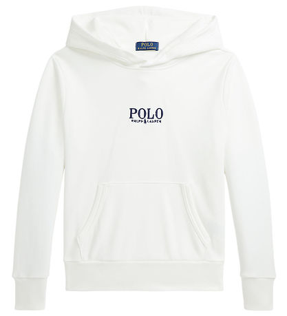 Polo Ralph Lauren Hoodie - Vit Polo Ralph Lauren Hoodie - Vit