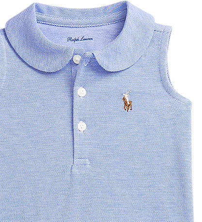 Polo Ralph Lauren Dress w. Bloomers - Blue/White