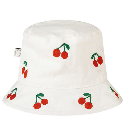 Stella McCartney Kids Bucket Hat - White w. Cherries