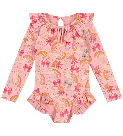 Konges Sløjd Swimsuit - UV50+ - Manuca - Rainbow Bow
