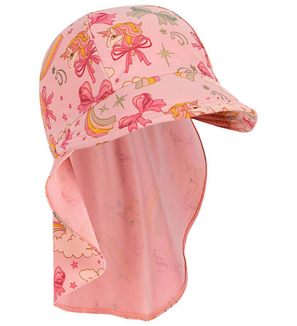 Konges Sløjd Swim Hat - UV50+ - Manuca Frill - Rainbow Bow