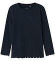 Blouse Name It - Rib - NmfVemma - Dark Saphir/Solid