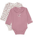 Fixoni Bodysuit l/s - 2-Pack - Eggnog Fixoni Bodysuit l/s - 2-Pack - Eggnog