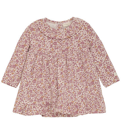 Fixoni Bodysuit w. Skirt l/s - Nostalgia Rose