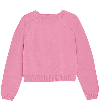 Creamie Cardigan - Knitted - Cotton - Rosebloom Creamie Cardigan - Knitted - Cotton - Rosebloom