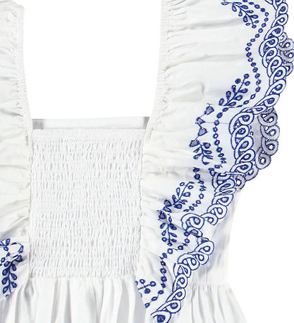 Top Molo - Rosamond - Croustillant White av. Pointelle