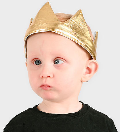 Den Goda Fen Kostuum - Kroon omkeerbaar Gold & Silver