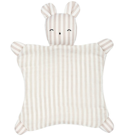 Müsli Schmusetuch - Musselin - Stripe - Spülung Cream/Kaschmir