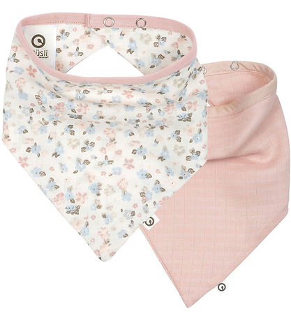 Müsli Sabberlätzchen - Bloom Muslin - 2er-Pack - Spülung Cream/P