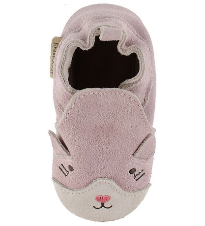 En Fant Pehmeät nahkakengät - Suede Eläin - Seepia Rose En Fant Pehmeät nahkakengät - Suede Eläin - Seepia Rose