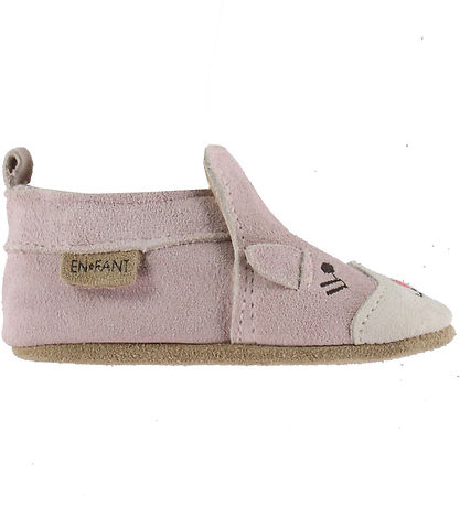 En Fant Pehmeät nahkakengät - Suede Eläin - Seepia Rose En Fant Pehmeät nahkakengät - Suede Eläin - Seepia Rose