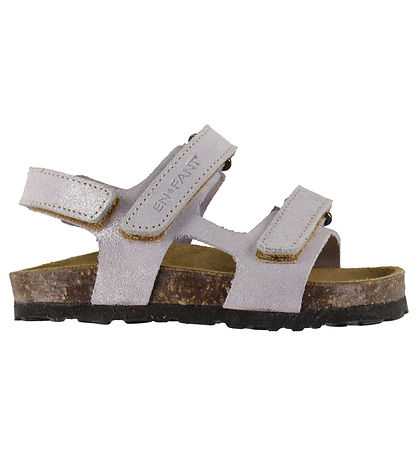En Fant Sandals - Nubuck Leather - Cloud Gray