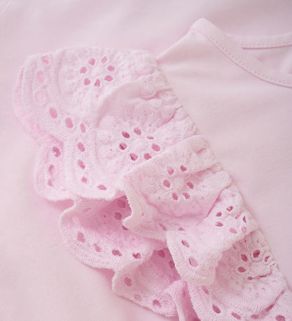 Creamie Top - Lace - Ballerina w. Pointelle