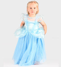 Den Goda Fen Costume - Dress Princess w. Tiara Den Goda Fen Costume - Dress Princess w. Tiara