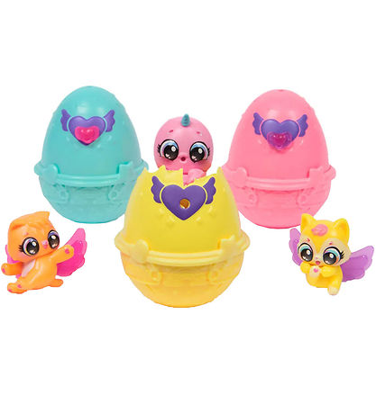 Hatchimals Leikfang - Á lífi Neon Rainbow Körfubolti
