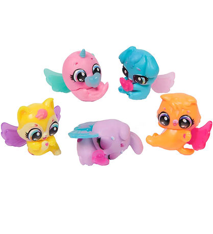 Hatchimals Leikfang - Á lífi Neon Rainbow Körfubolti