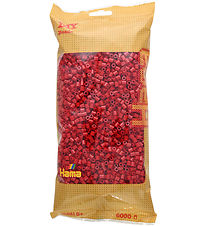 Hama Midi Beads - 6000 pcs - 114 Cherry Red Hama Midi Beads - 6000 pcs - 114 Cherry Red