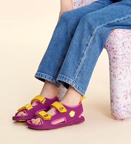 Affenzahn Sandals - Vegan Airy Bird - Berry