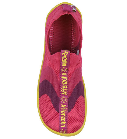 Affenzahn Sko - Slipper Knit Flinky Bird - Rosa