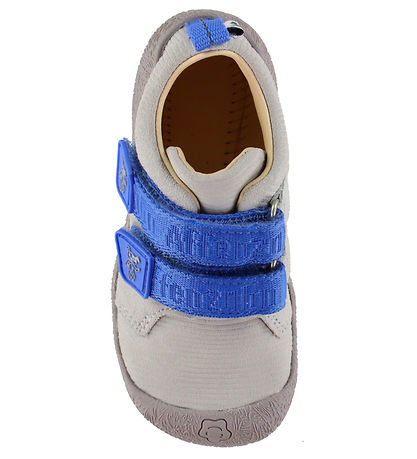 Affenzahn Prewalker - Leather Walky Dog - Grey
