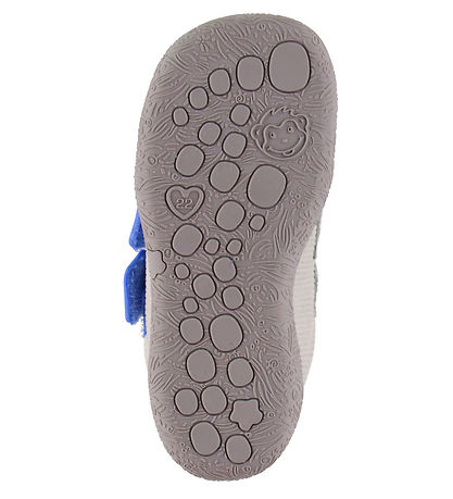 Affenzahn Prewalker - Leather Walky Dog - Grey