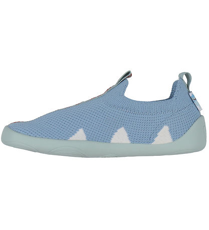Affenzahn Shoes - Slipper Knit Flinky Shark - Blue