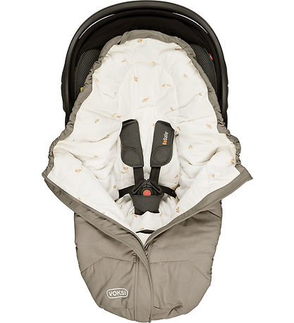 Voksi Footmuff - Move Light - 85 cm - Dark Sand Wings