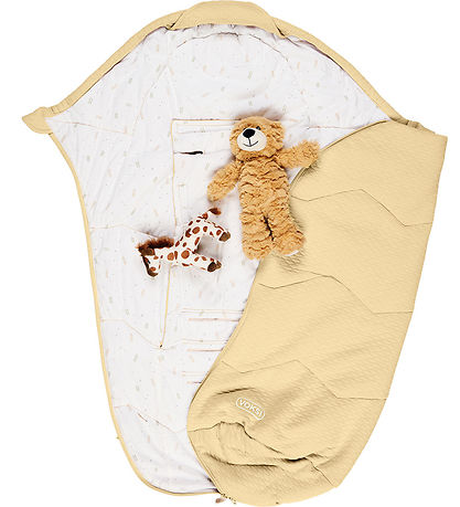 Voksi Footmuff - Breeze Light - 100 cm - Cheek Yellow Fields