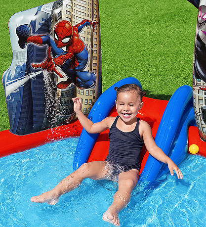 Bestway Speelpool m. Accessoires - 211 x 206 cm - Spider-Man Bestway Speelpool m. Accessoires - 211 x 206 cm - Spider-Man