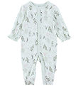 Joha Nightsuit - Viscose/Bamboo - Mint w. Swan Joha Nightsuit - Viscose/Bamboo - Mint w. Swan