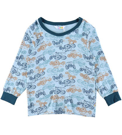 Joha Pyjama Set - Viscose/Bamboo - Blue w. ATV