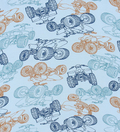 Joha Pyjama Set - Viscose/Bamboo - Blue w. ATV