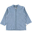 Joha Cardigan - Blue w. Stripes Joha Cardigan - Blue w. Stripes