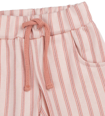 Joha Trousers - Pink w. Stripes
