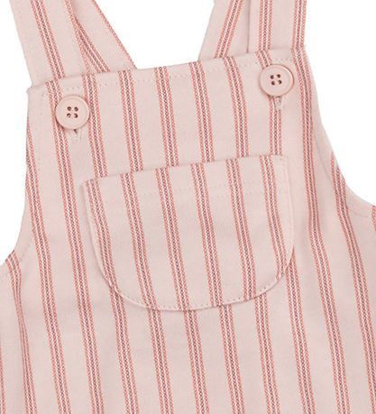 Joha Summer Romper - Pink w. Stripes