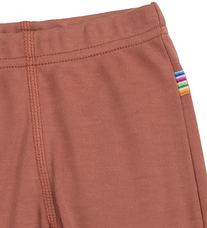 Joha Leggings - Viskose/Bambus - Rødbrun Joha Leggings - Viskose/Bambus - Rødbrun