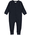 Joha Jumpsuit m. Føtter - Rib - Navy Joha Jumpsuit m. Føtter - Rib - Navy