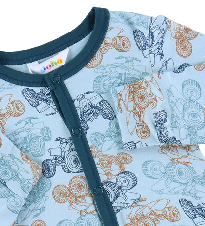 Joha Nightsuit - Viscose/Bamboo - Blue w. ATV