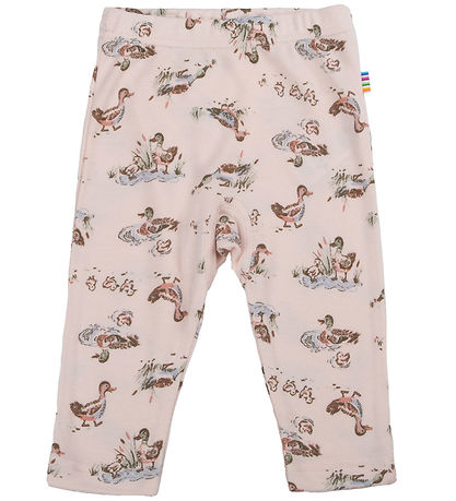 Joha Leggings - Bamboo - Pink w. Ducks Joha Leggings - Bamboo - Pink w. Ducks