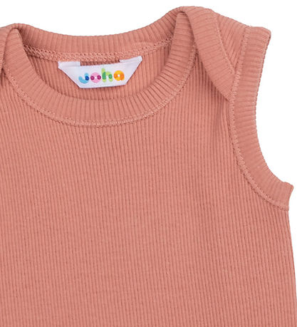 Joha Bodysuit n/a - Rib - Salmon Joha Bodysuit n/a - Rib - Salmon