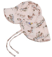 Joha Legionnaire Hat - Viscose/Bamboo - Pink w. Ducks Joha Legionnaire Hat - Viscose/Bamboo - Pink w. Ducks